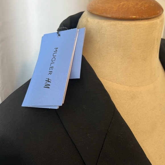 H&M Mugler Corset Wool Blazer NWT Size XL - Picture 3 of 3